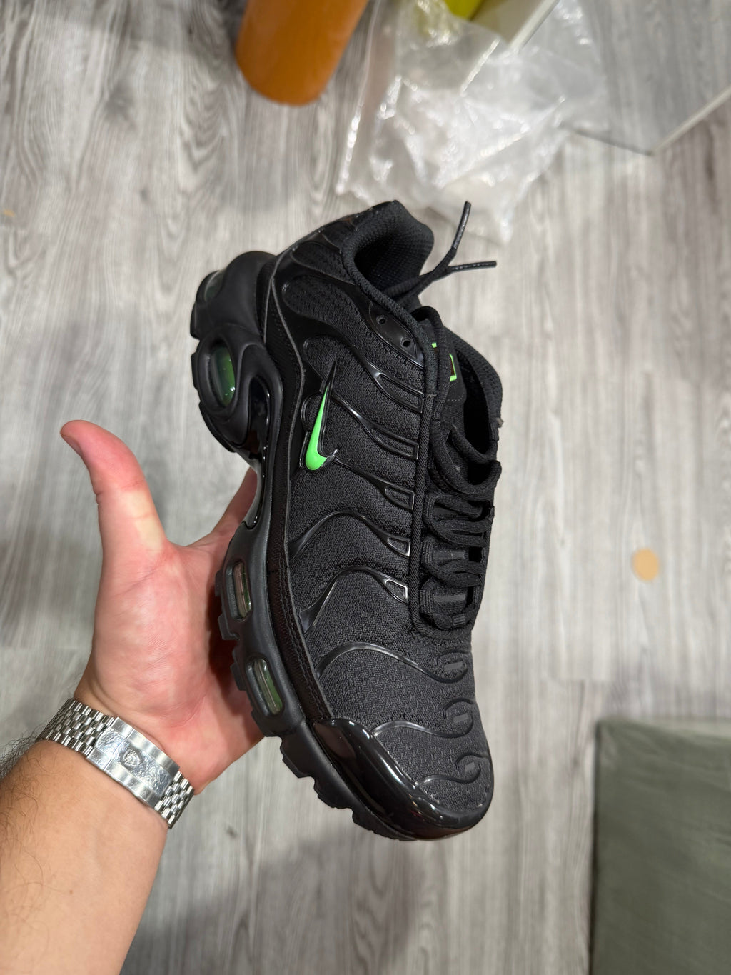 Nike TN noir et verte
