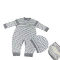 Set Dior baby + bonnet
