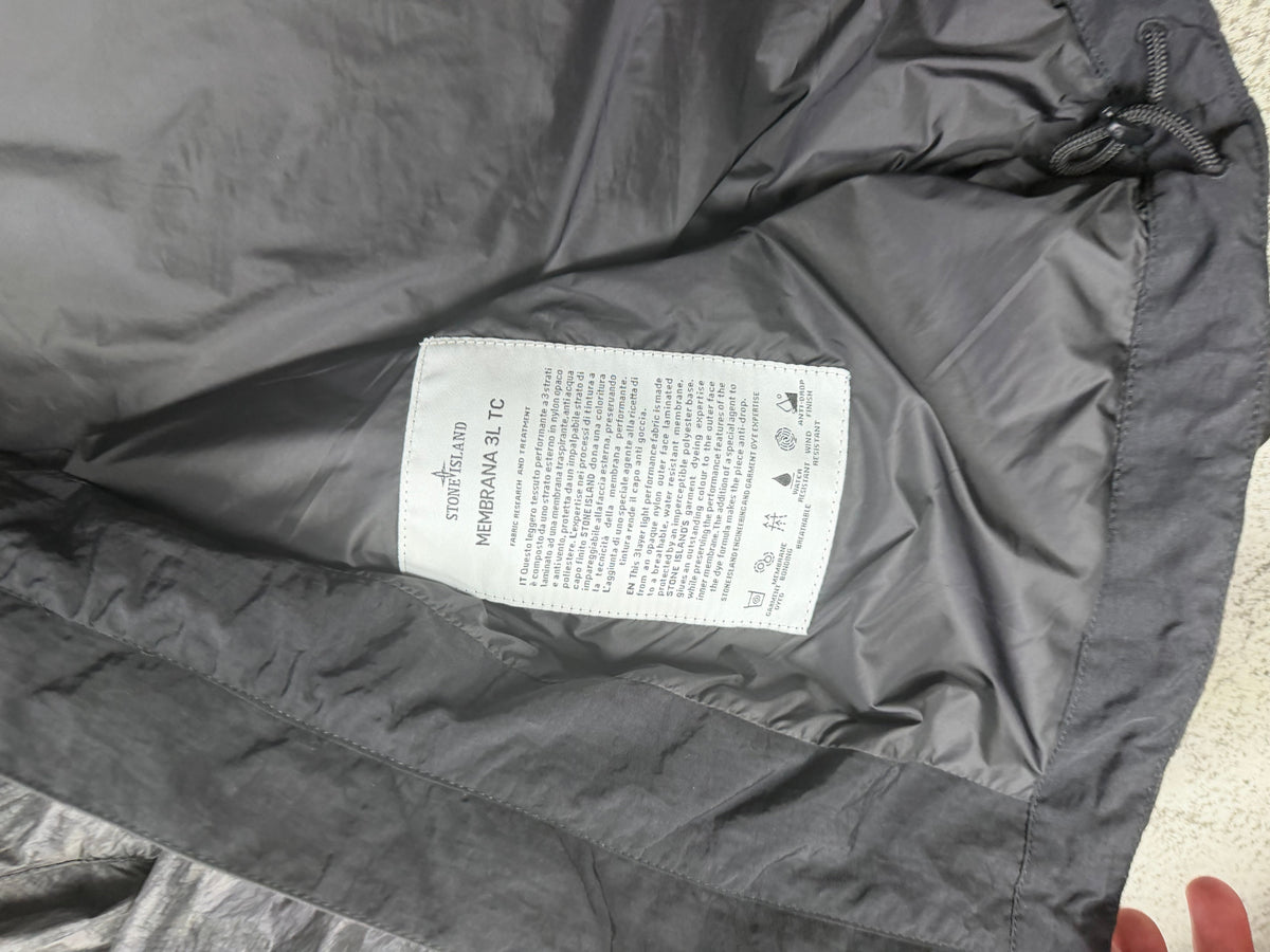 Veste Stone Island noir camouflage
