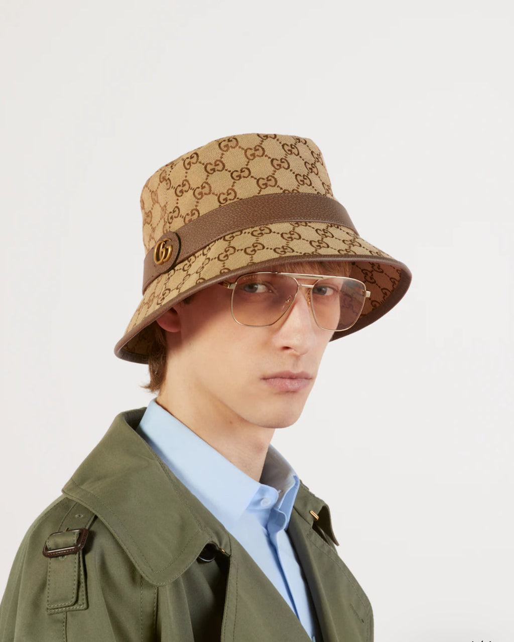 Chapeau bob en toile GG