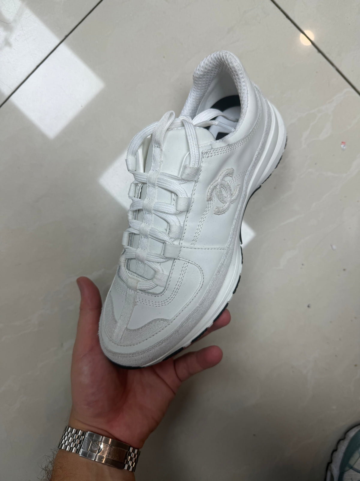 Sneakers Chanel full white