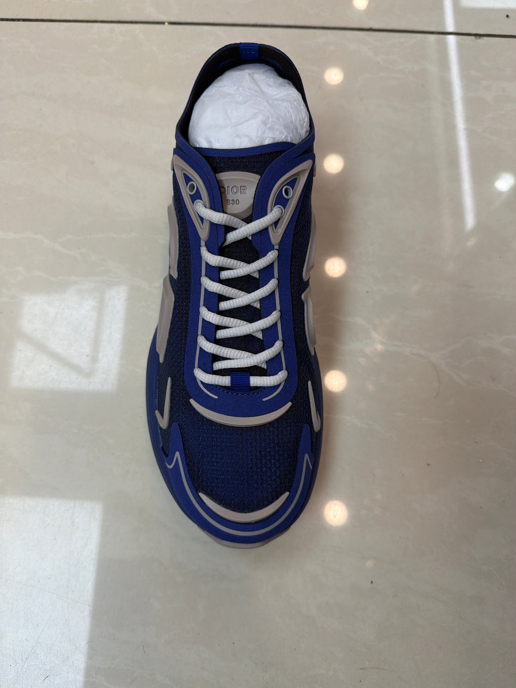 Sneakers b30 news model blue grey