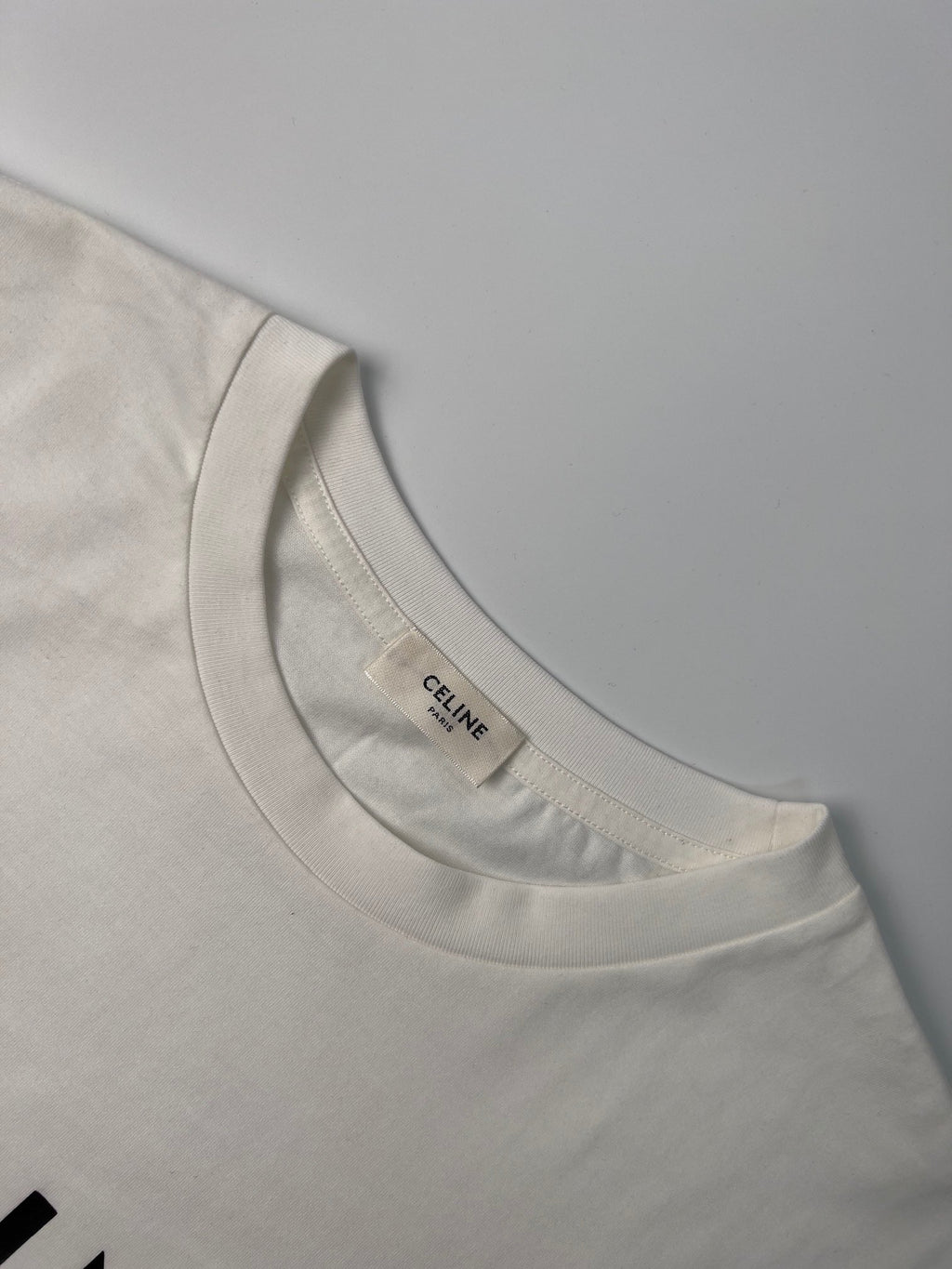 T-shirt Celine white