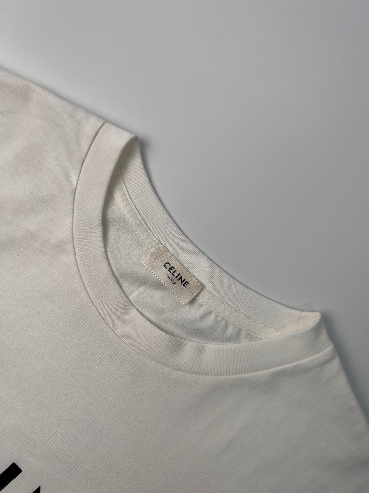 T-shirt Celine white