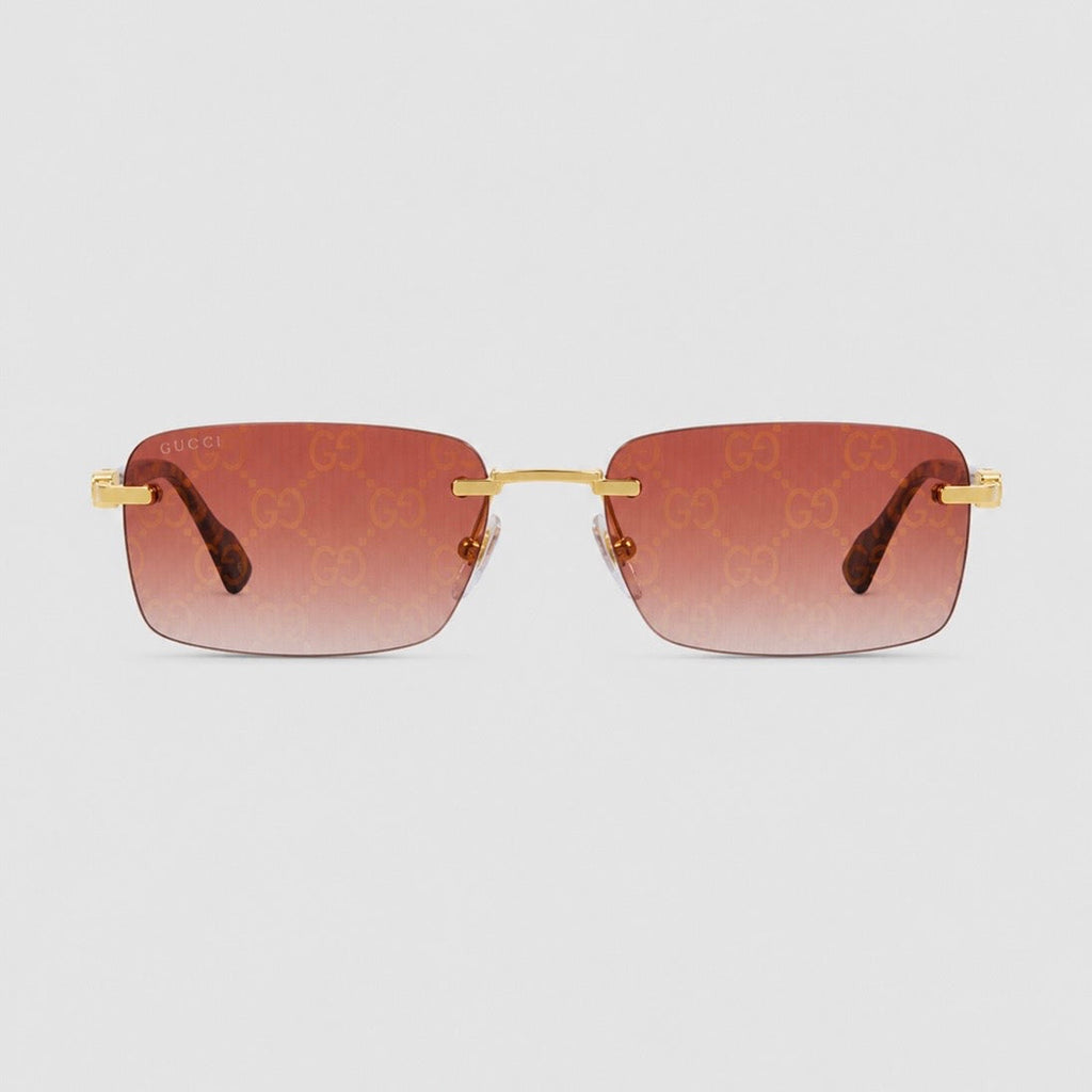 Lunettes de soleil rectangulaires