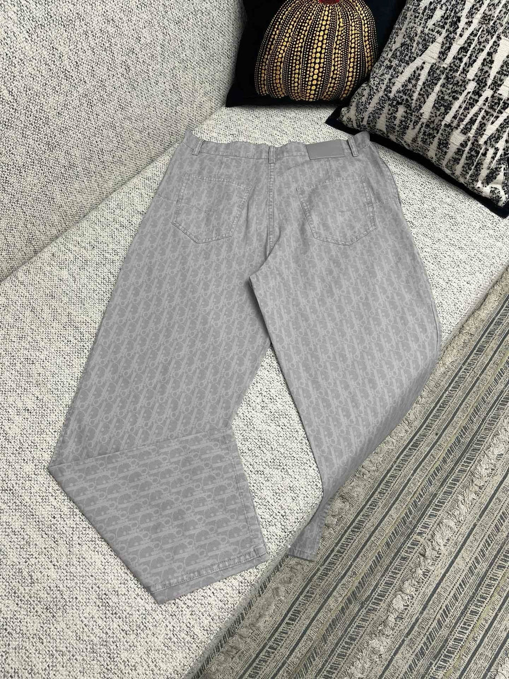 Ensemble CD Oblique Denim de coton gris