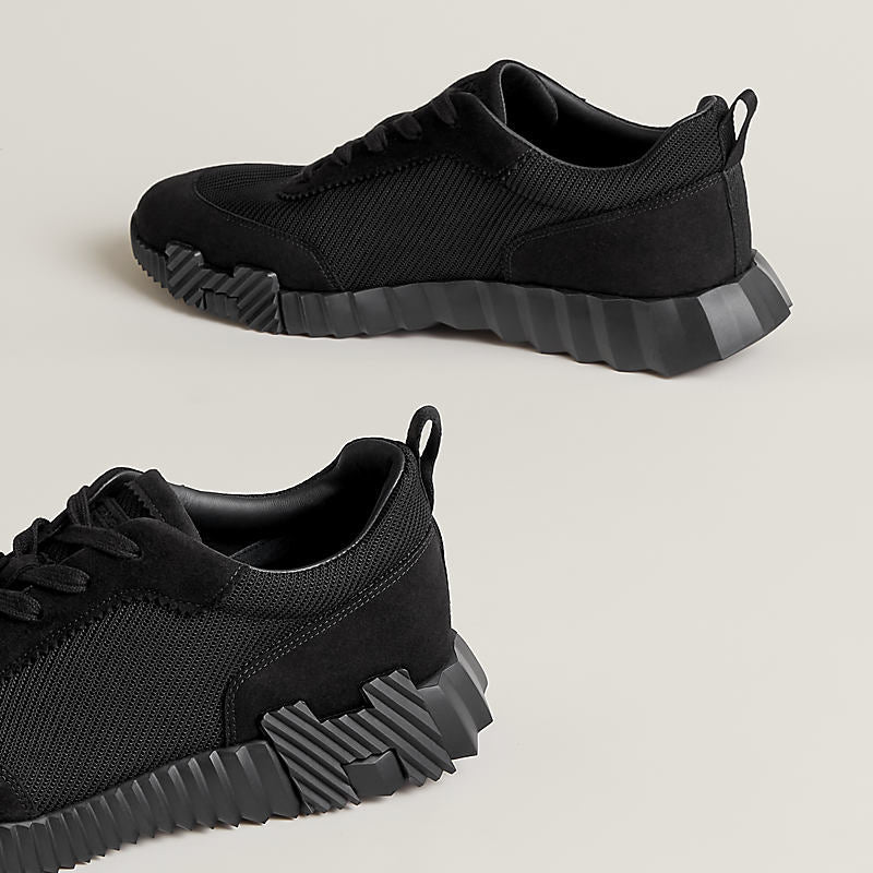 Sneakers Hermès Bouncing full black daim