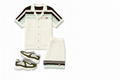 Ensemble Casa x Prada vert kaki