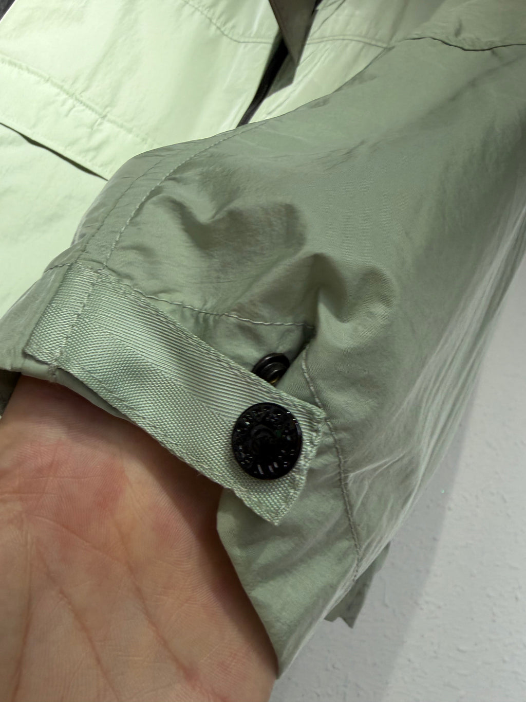 Veste Stone Island verte clair