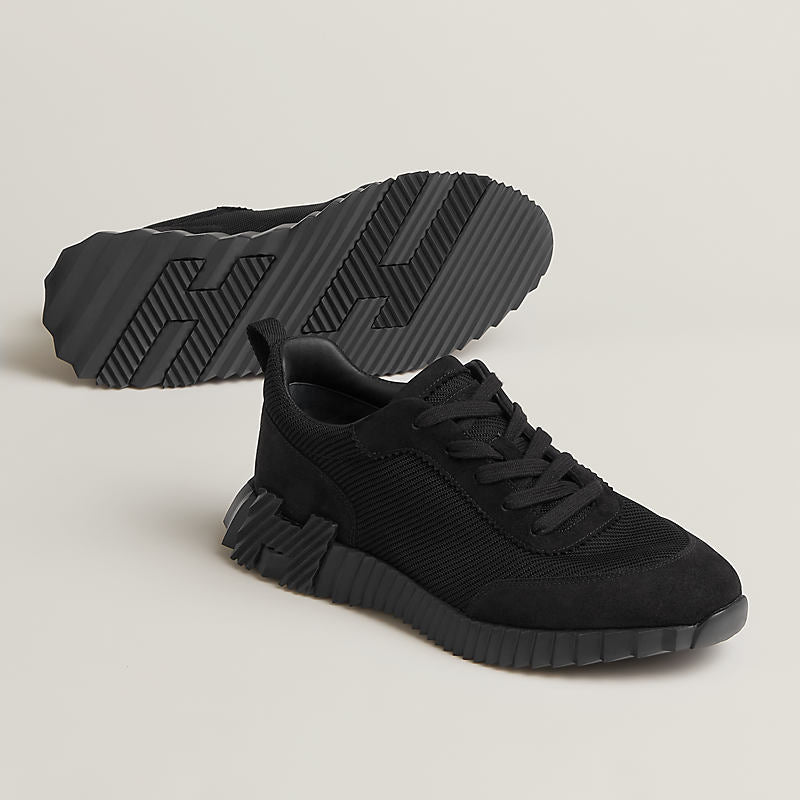 Sneakers Hermès Bouncing full black daim