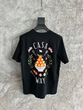 T-shirt Casablanca noir