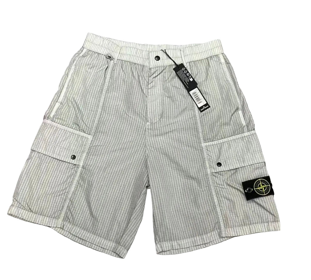 Short stone island rayé