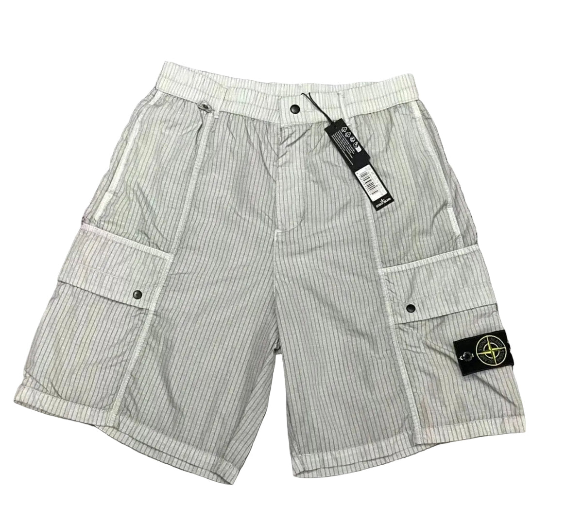 Short stone island rayé
