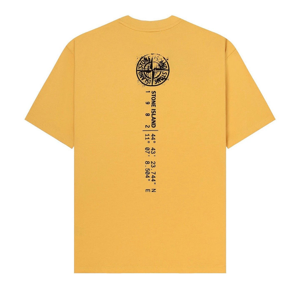 T-shirt Stone Island jaune