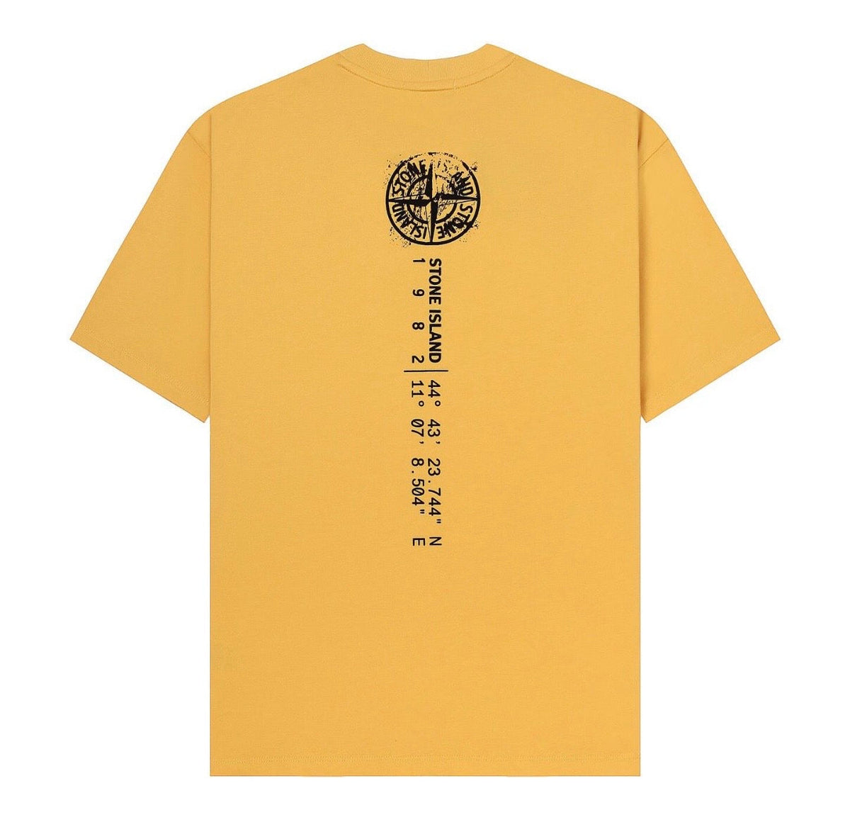 T-shirt Stone Island jaune