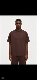 T-shirt Stone Island marron