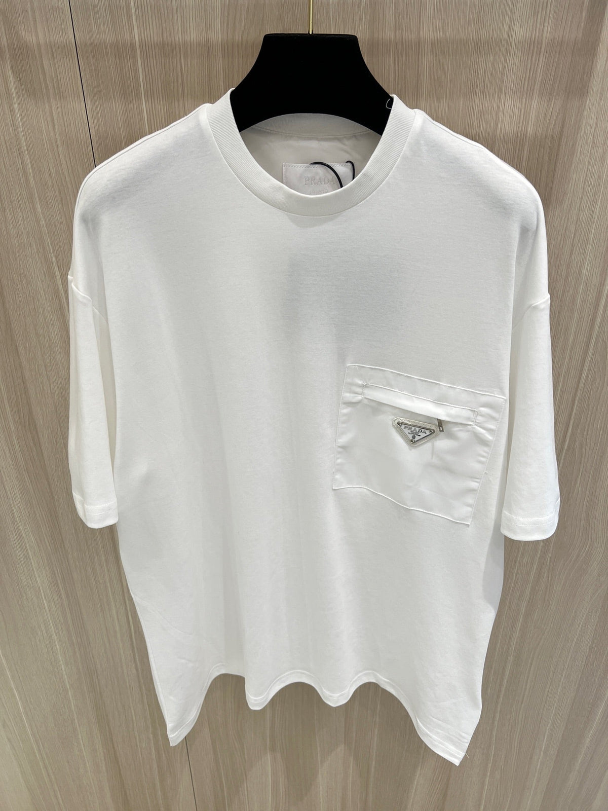 T-shirt Prd Black Cotton and re nylon