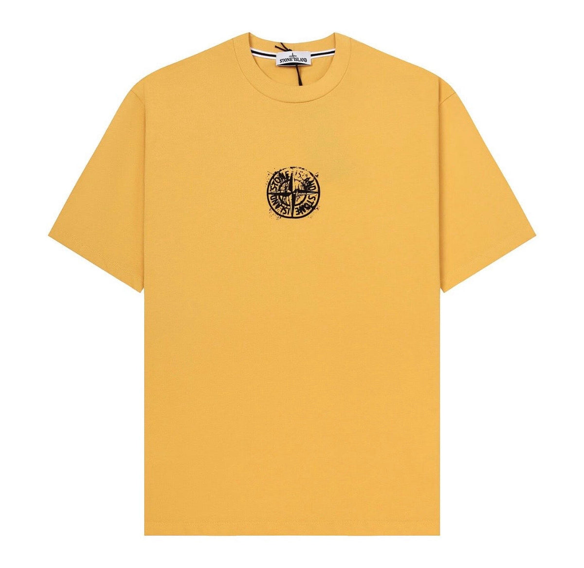 T-shirt Stone Island jaune
