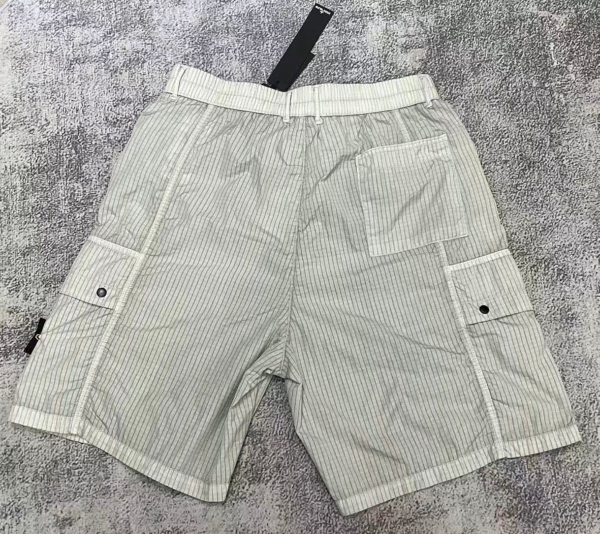 Short stone island rayé