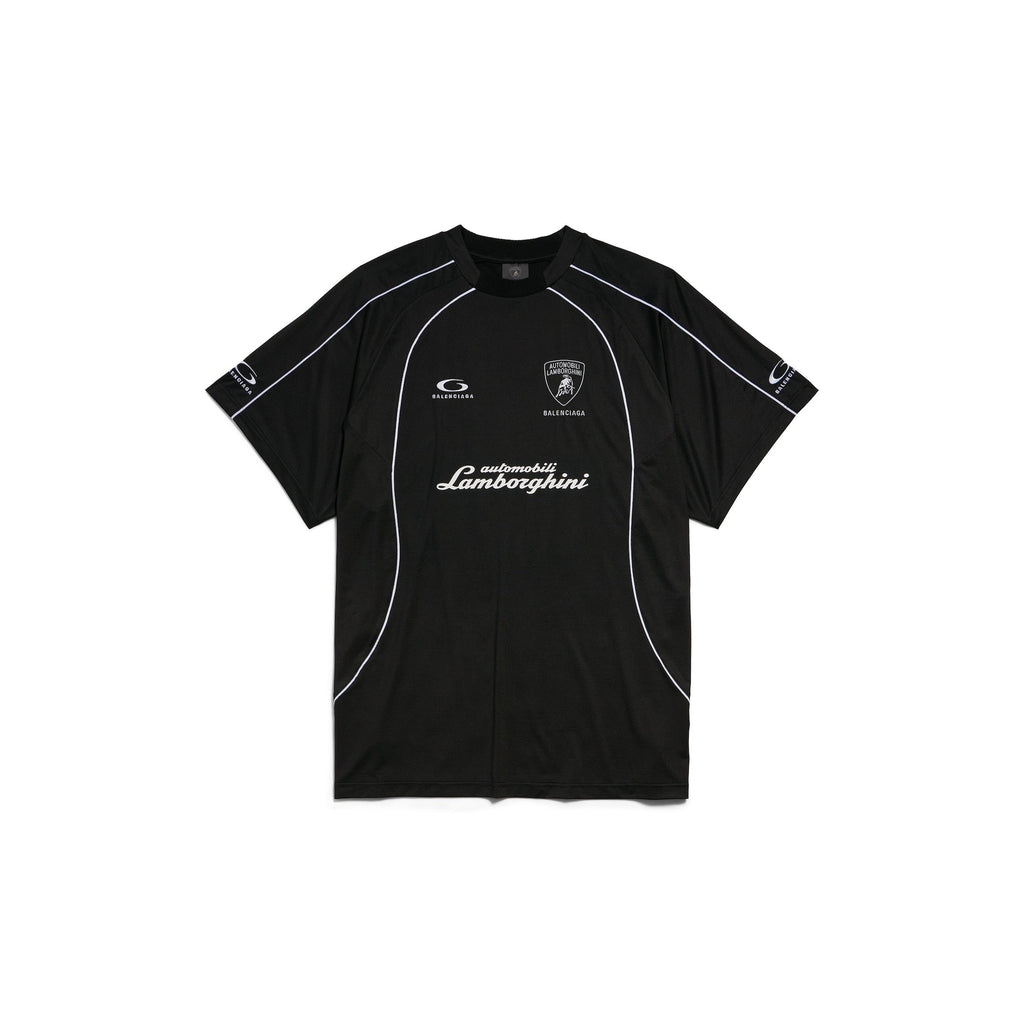 T-shirt soccer Balenciaga I Automobili Lamborghini oversize