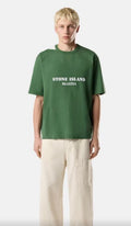 T-shirt Stone Island vert