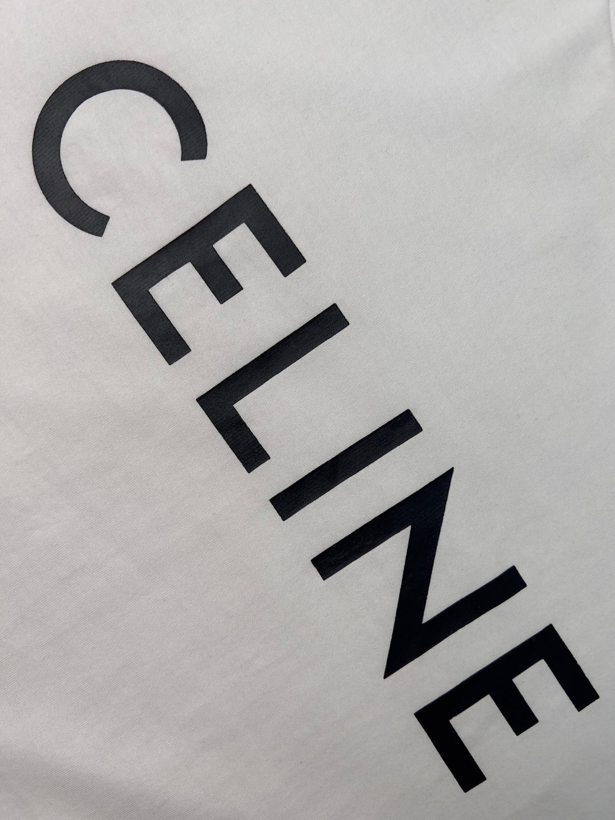 T-shirt Celine white