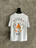 T-shirt Casablanca blanc