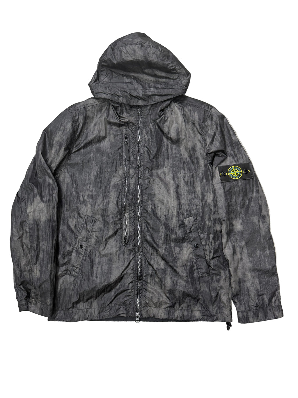 Veste Stone Island noir camouflage