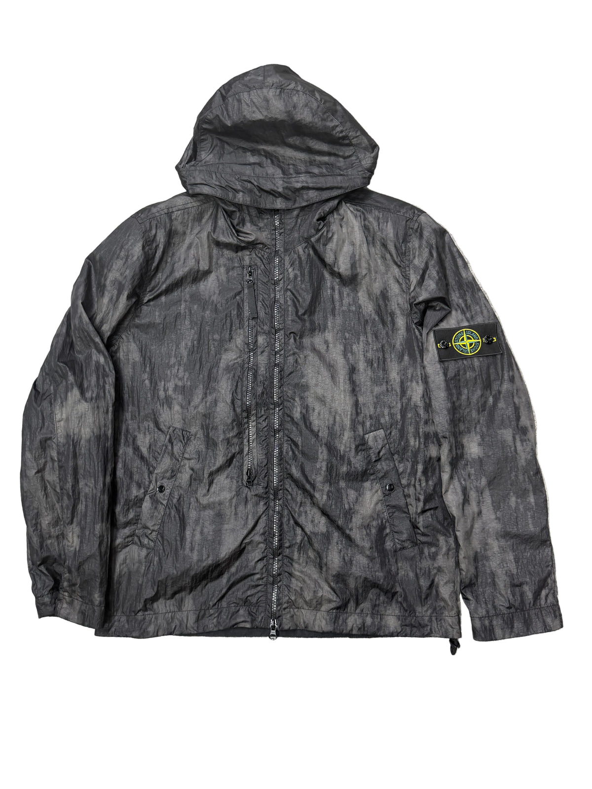Veste Stone Island noir camouflage
