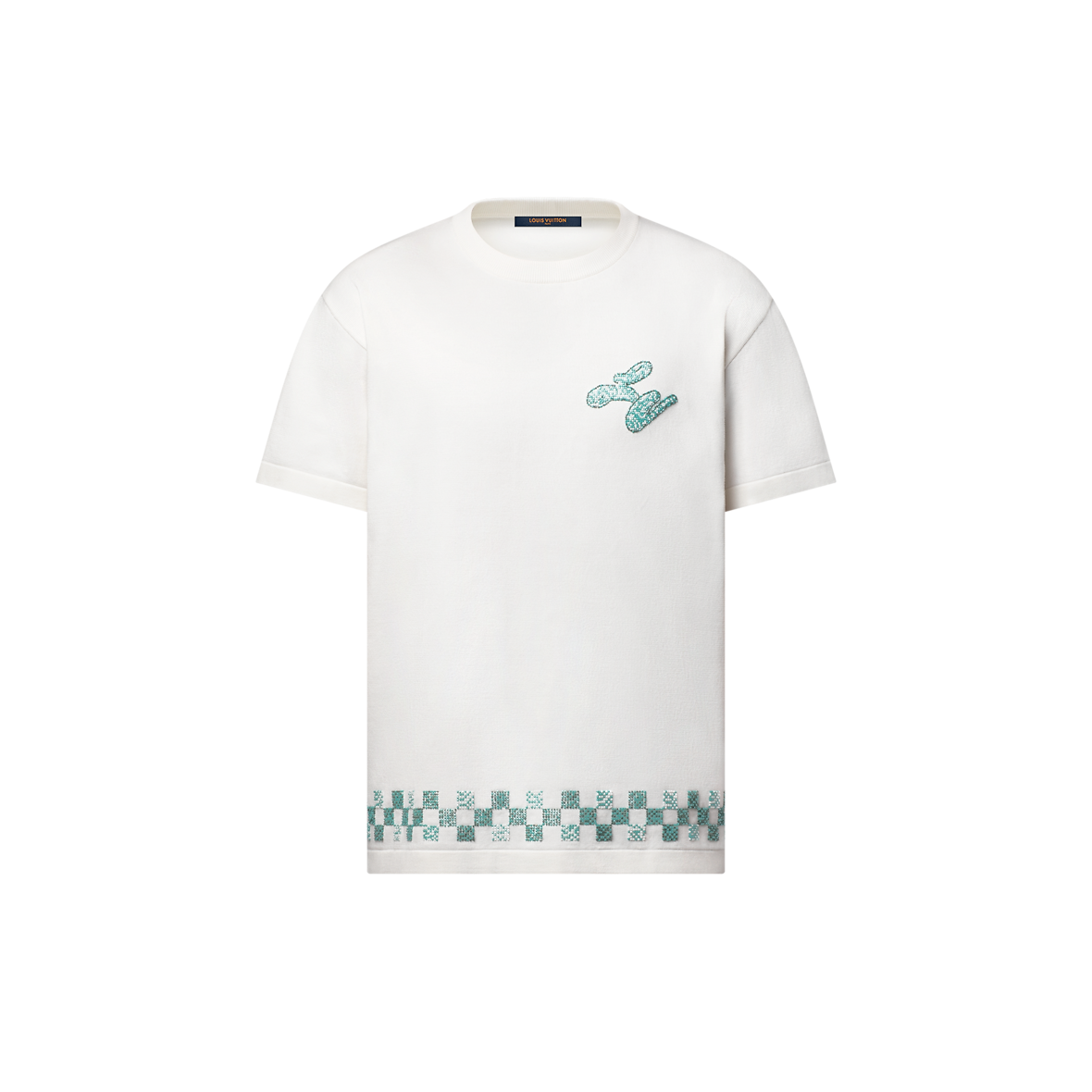 T-shirt manches courtes ornementé