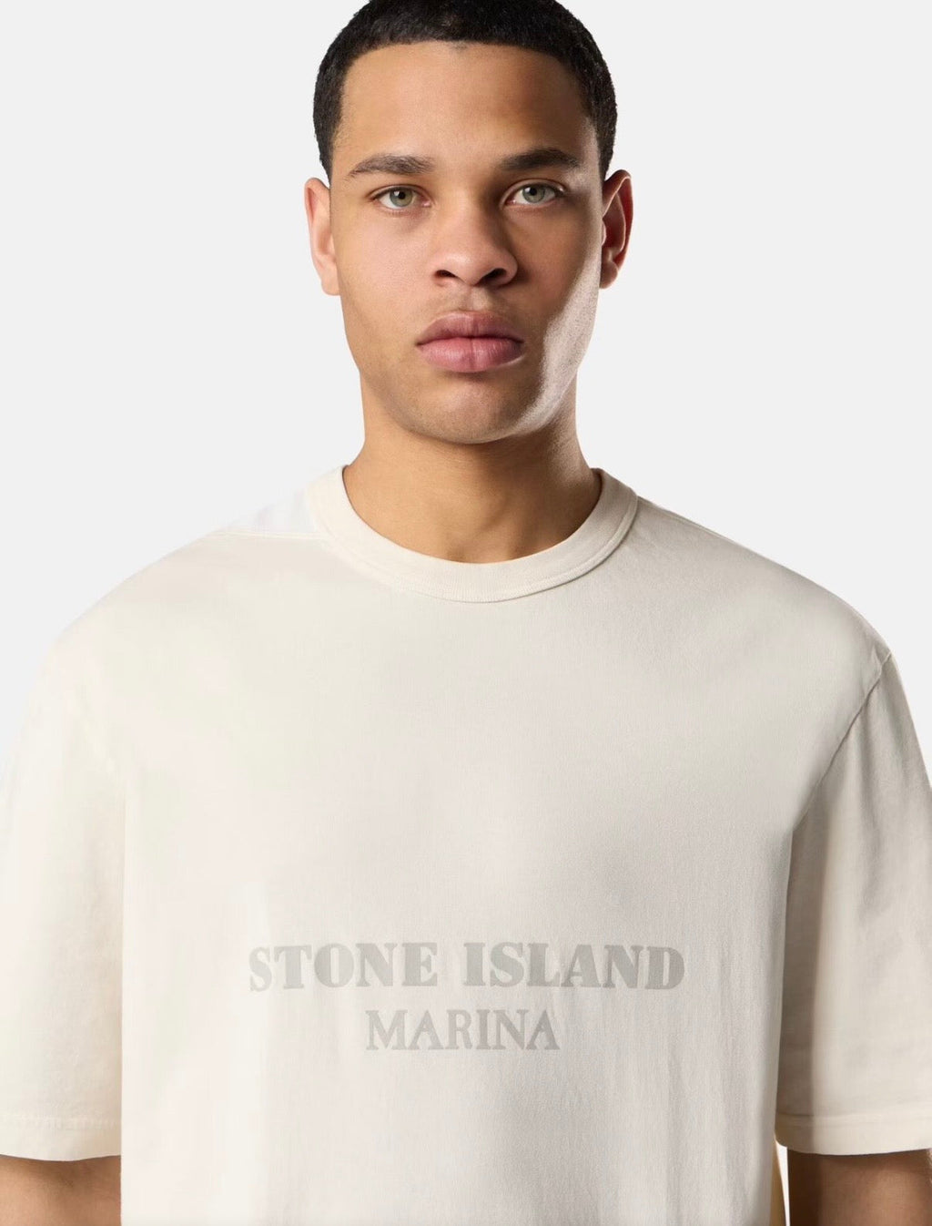 T-shirt Stone Island blanc