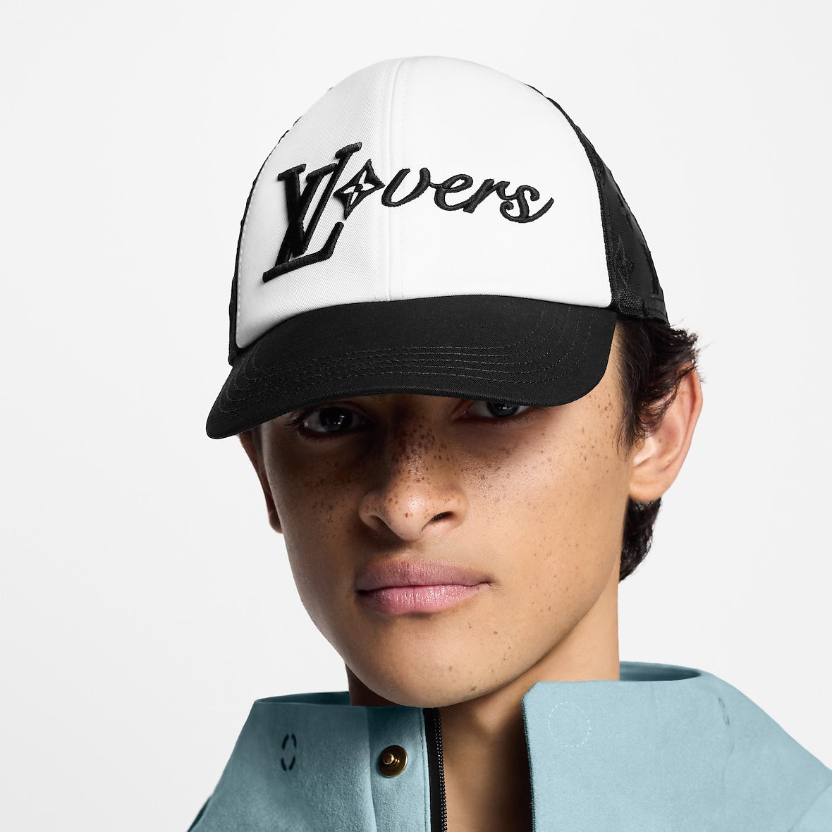 Casquette en mesh LV Vers