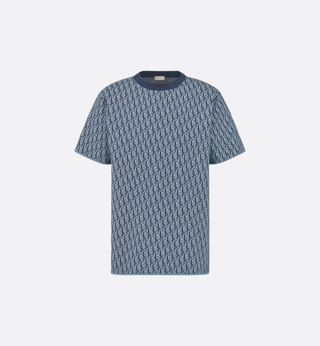 T-shirt Dior Oblique, coupe relax Jacquard