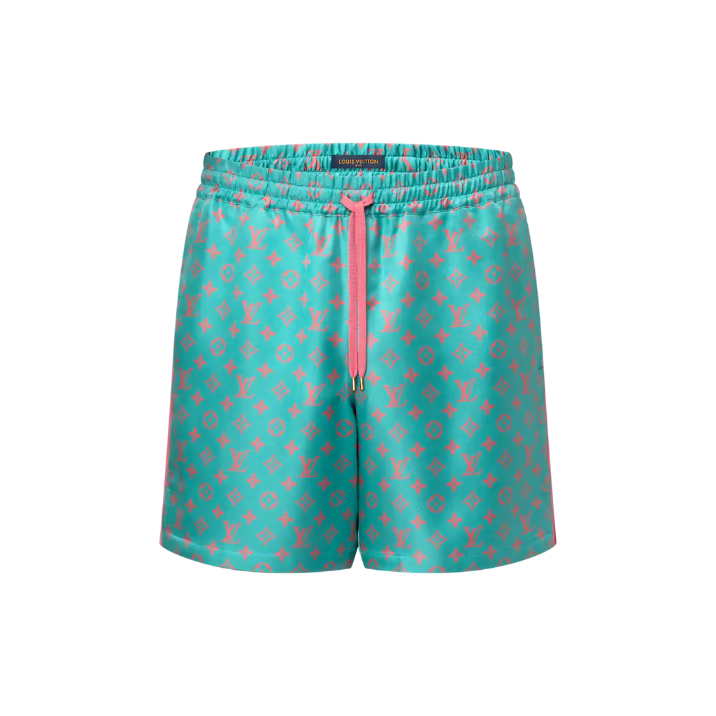 Ensemble LV monogramme bleu rose