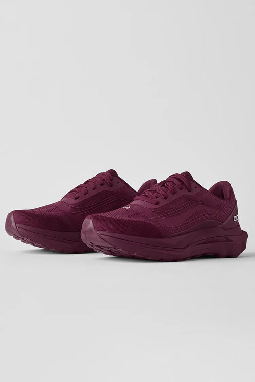 Alo runner burgundy
