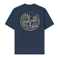 T-shirt Stone Island bleu marine boussole
