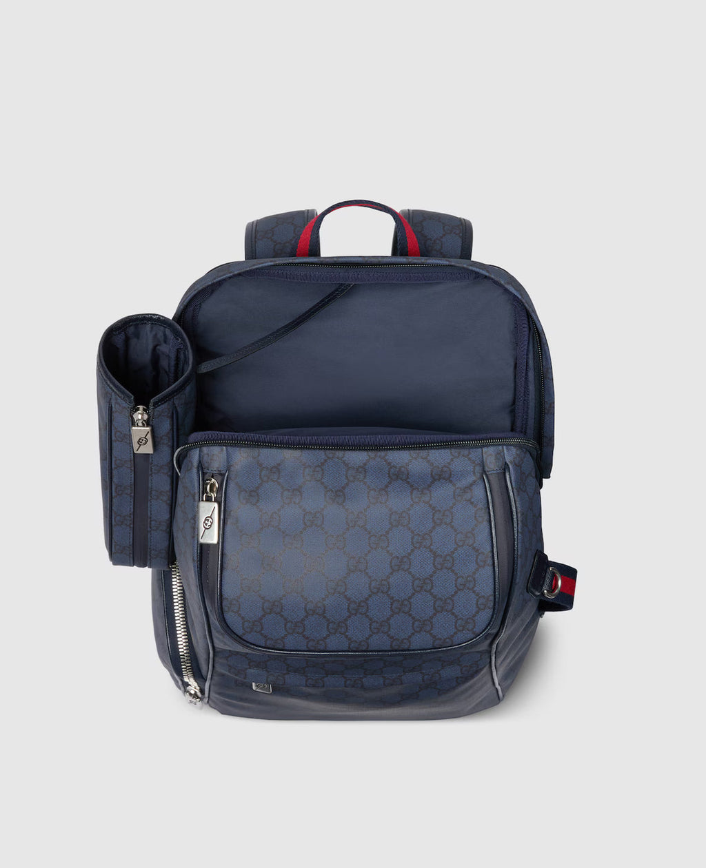 Sac à dos avec détail bande Web moyen format