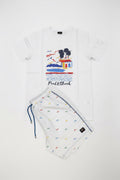 Ensemble Paul & shark blanc