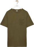 LOEW T shirt décontracté kaki
