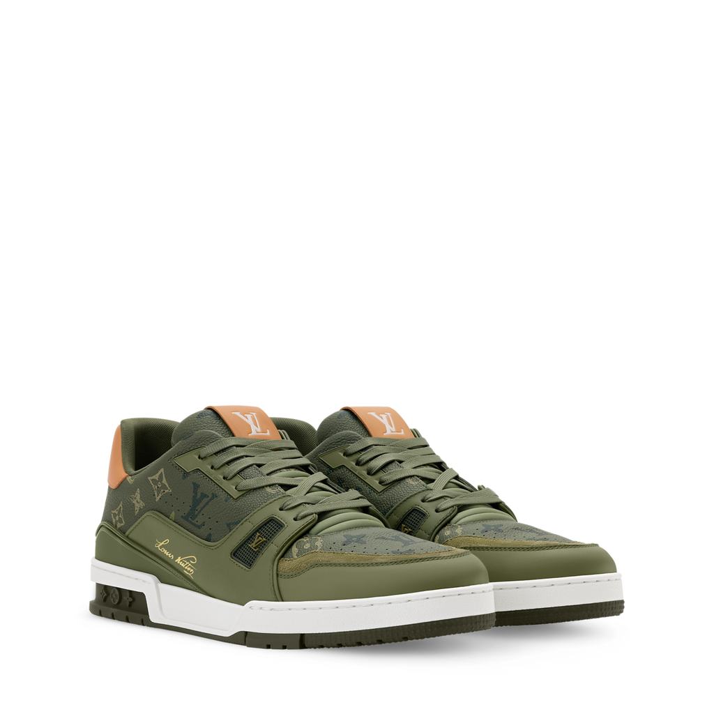Sneakers lv vert kaki