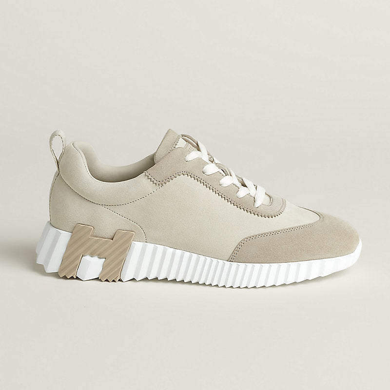 Sneakers Hermès Bouncing beige daim