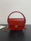 Sac Chanel rouge croco