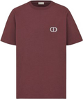 T-shirt CD Icon, coupe relax bordeaux