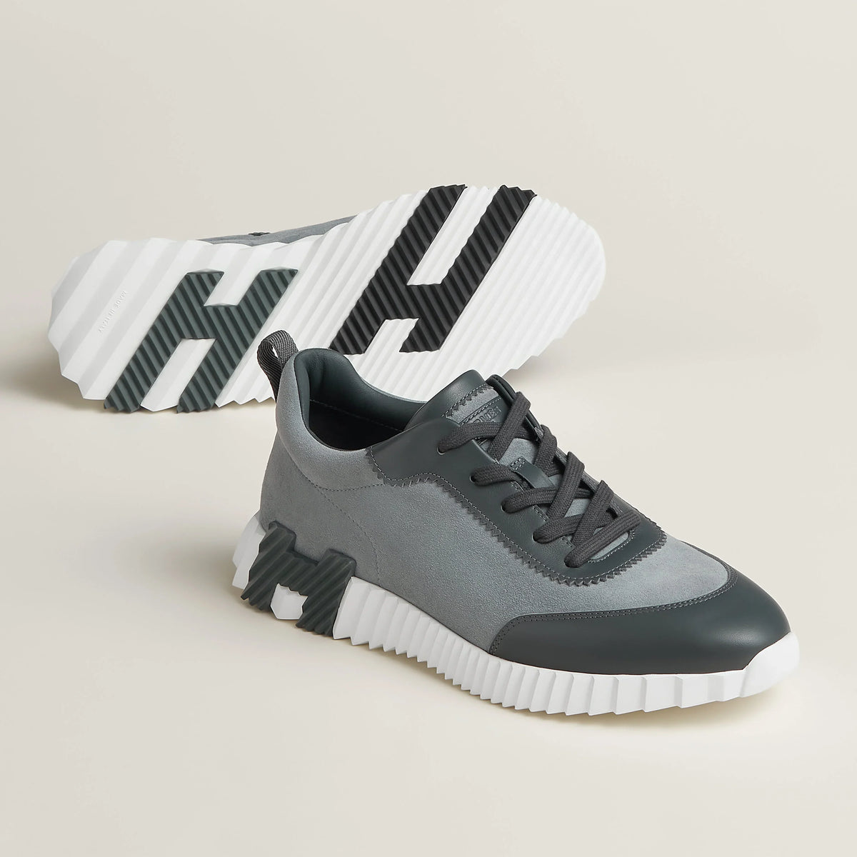 Sneakers Hermès Bouncing grise