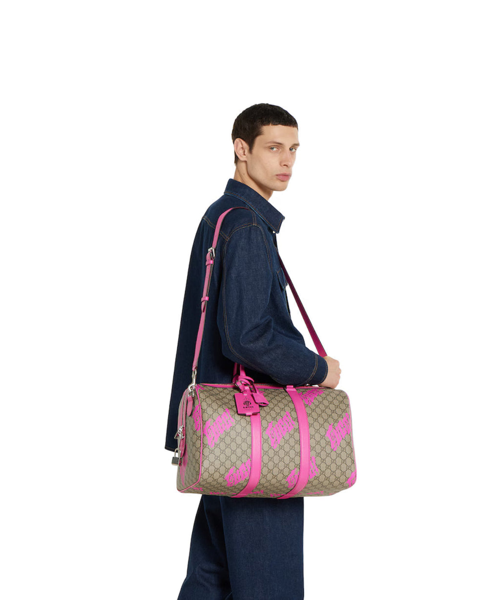 Sac de voyage avec imprimé moyen format
