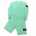 Ensemble pull short stone island vert