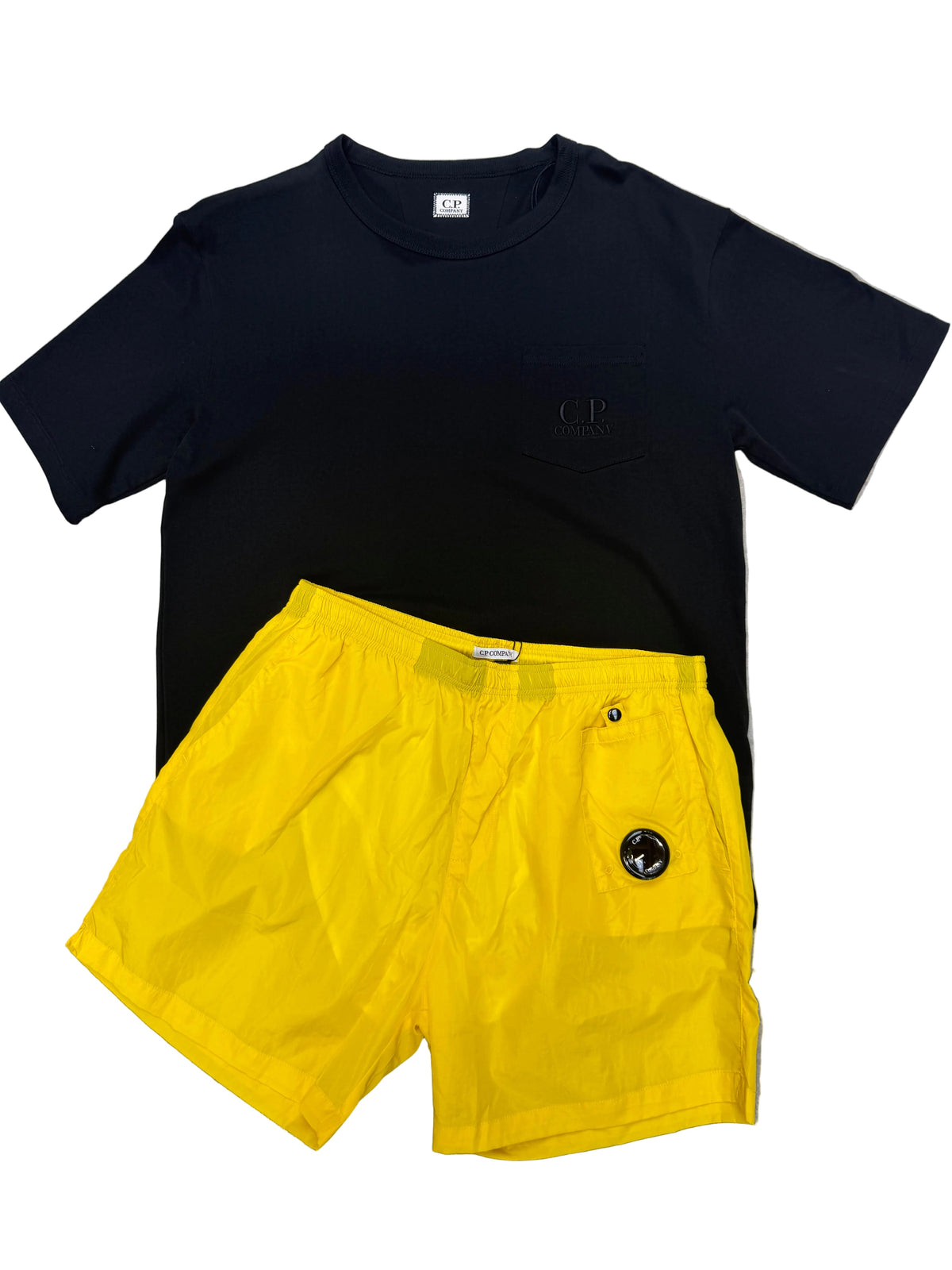 Ensemble cp company noir et jaune