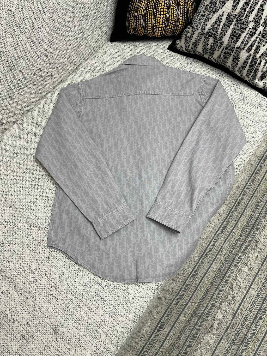 Ensemble CD Oblique Denim de coton gris