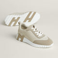 Sneakers Hermès Bouncing beige daim