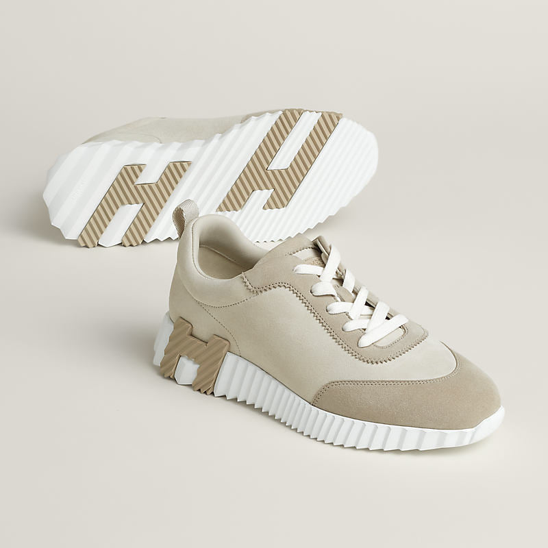 Sneakers Hermès Bouncing beige daim